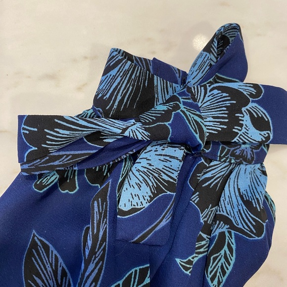 Sandra Angelozzi long sleeve blue shirt size L - Picture 9 of 9